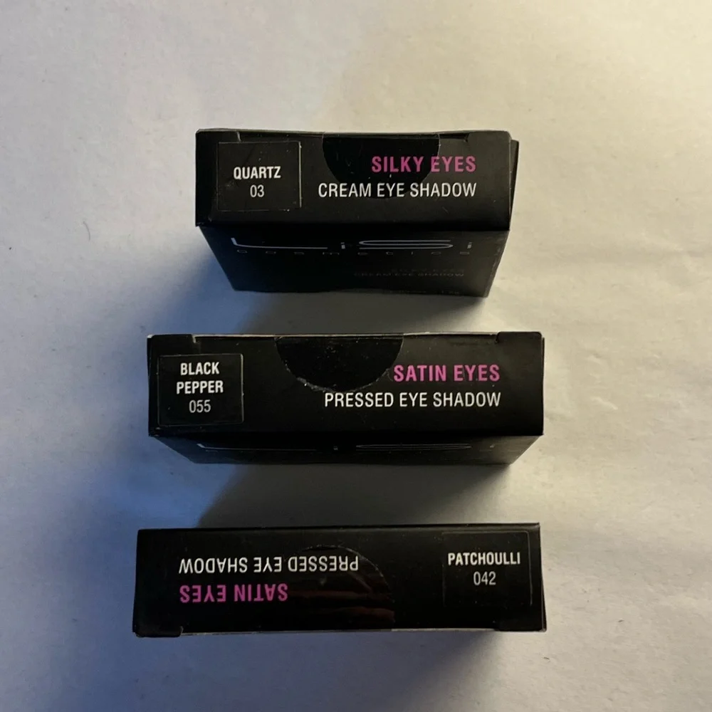 Silky and Satin Eyeshadow Trio - Lisi cosmetics